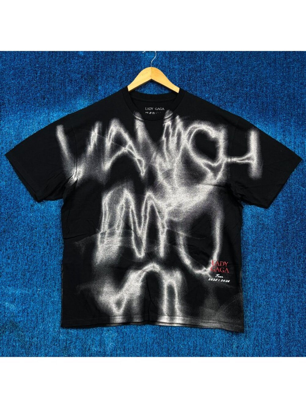 Lady Gaga Vanish Into You Tour T-Shirt Size Large